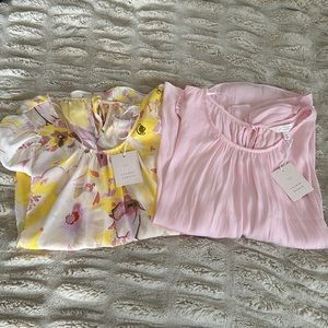 Lauren Condrad set of two tops NWT